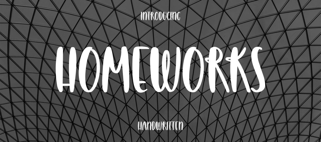 Homeworks Font