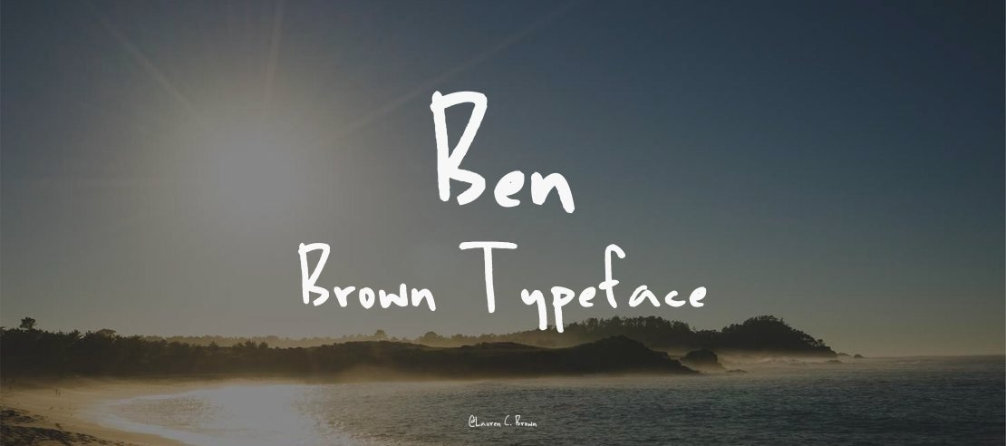 Ben Brown Font