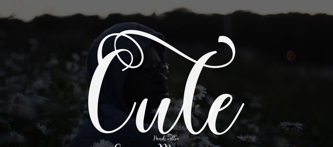 Cute Spring Monogram Font Family