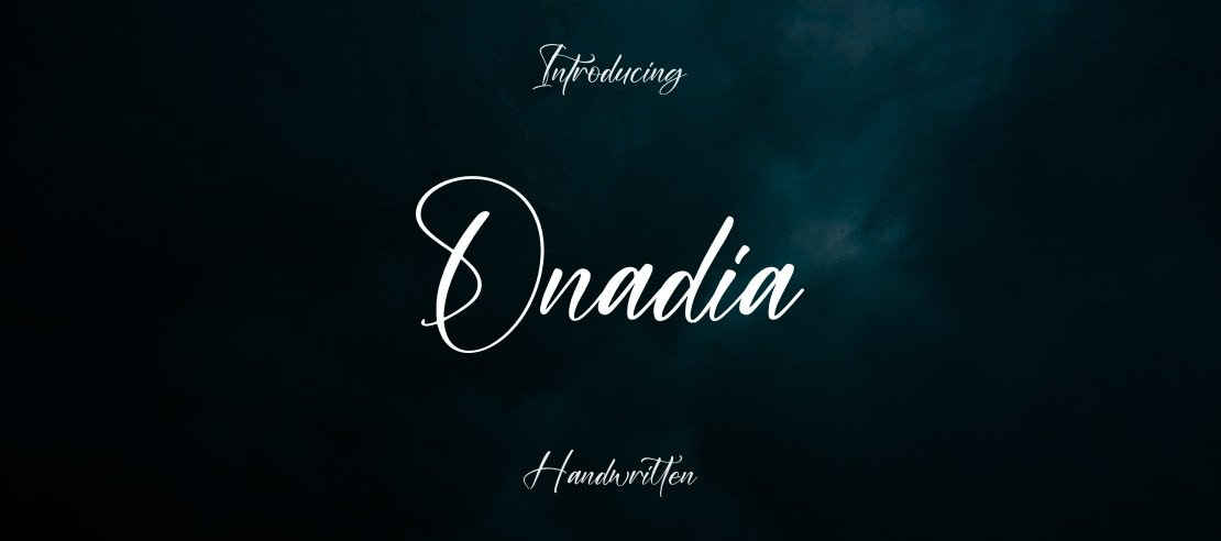 Onadia Font