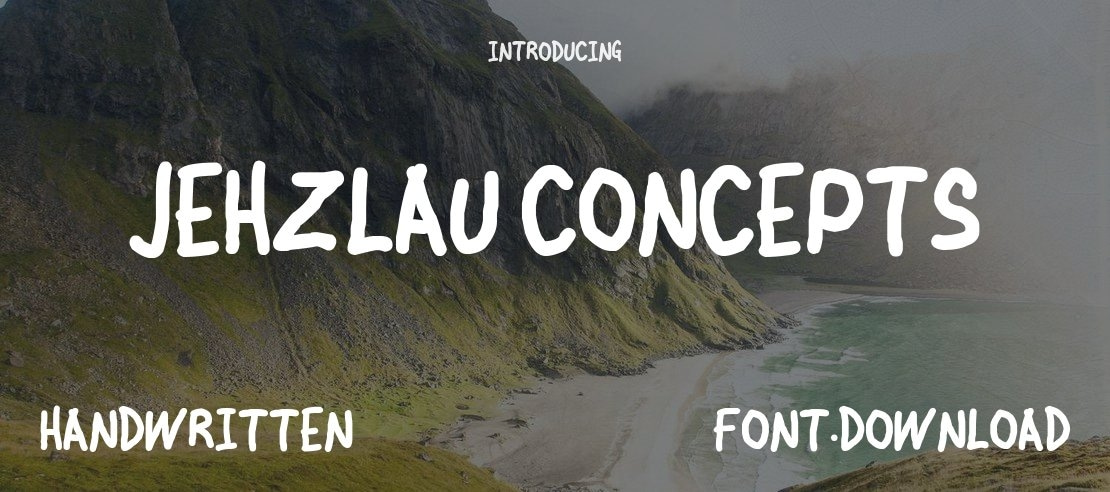 Jehzlau Concepts Font