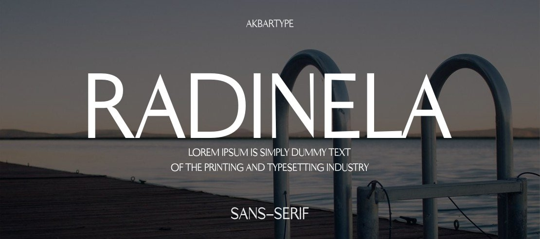 Radinela Font Family