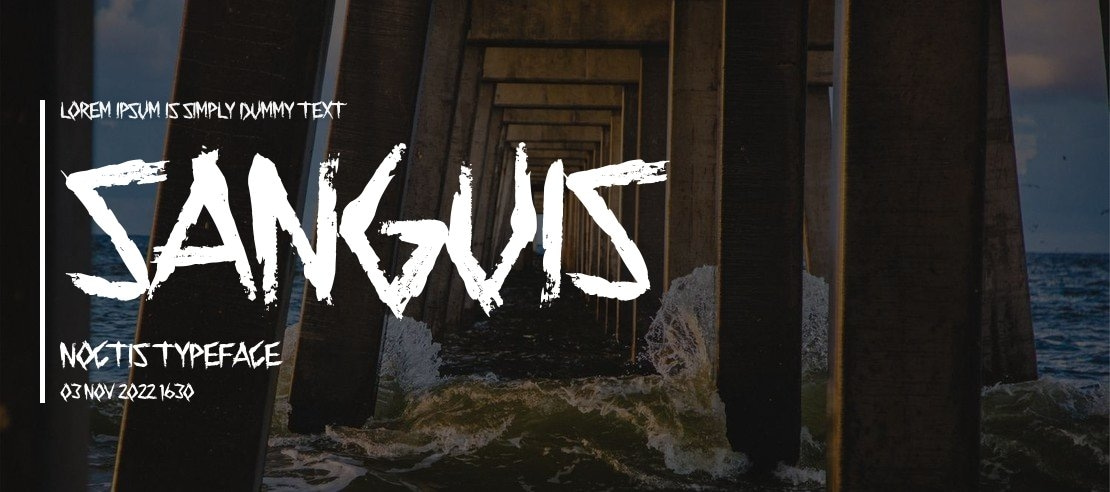 Sanguis Noctis Font