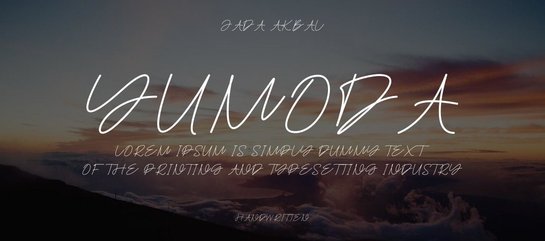 Yumoda Font