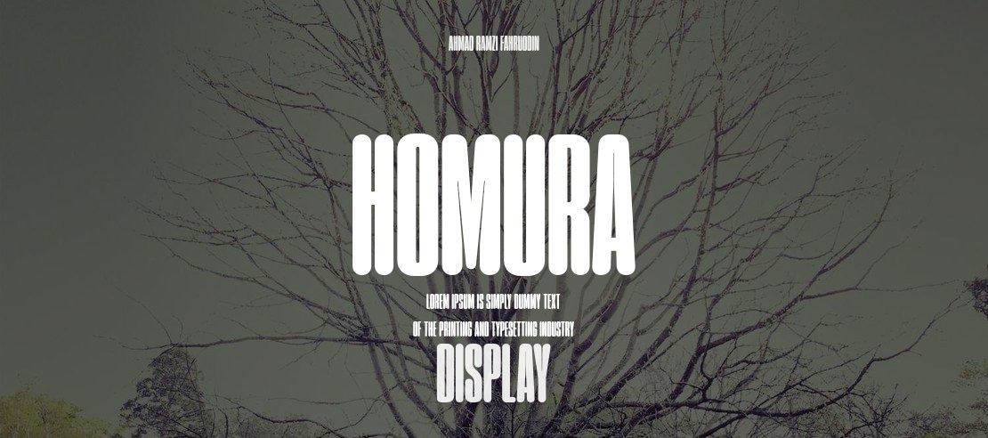 Homura Font