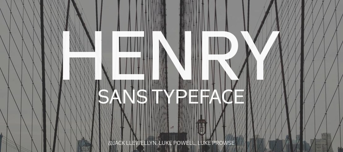 Henry Sans Font Family