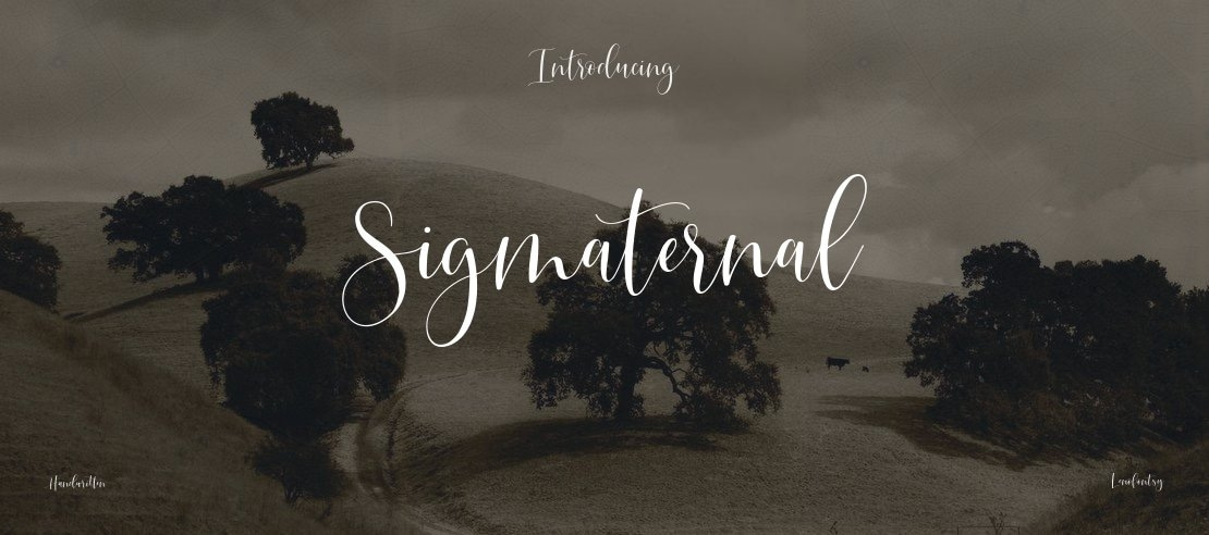 Sigmaternal Font