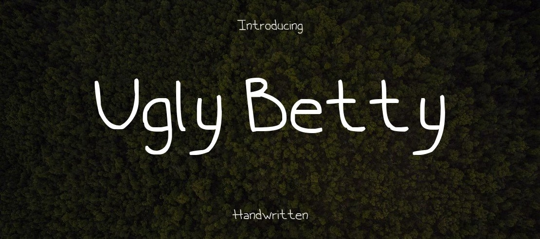 Ugly Betty Font