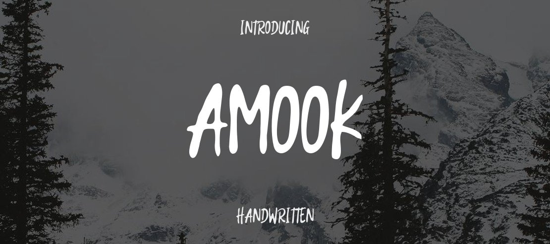 Amook Font