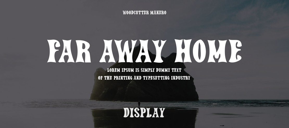 Far Away Home Font