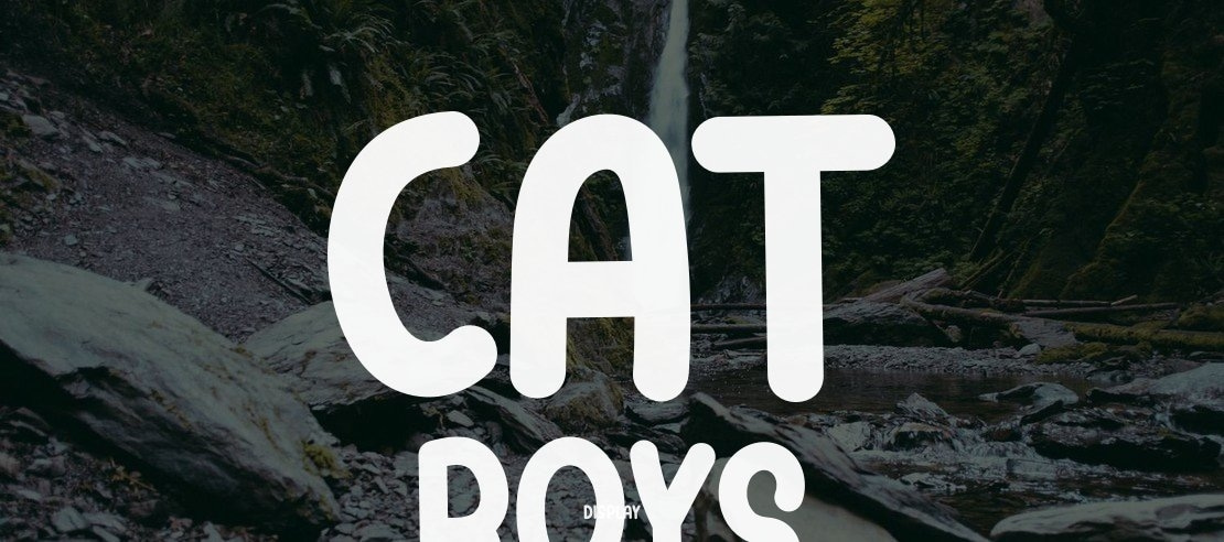 Cat Boys Font