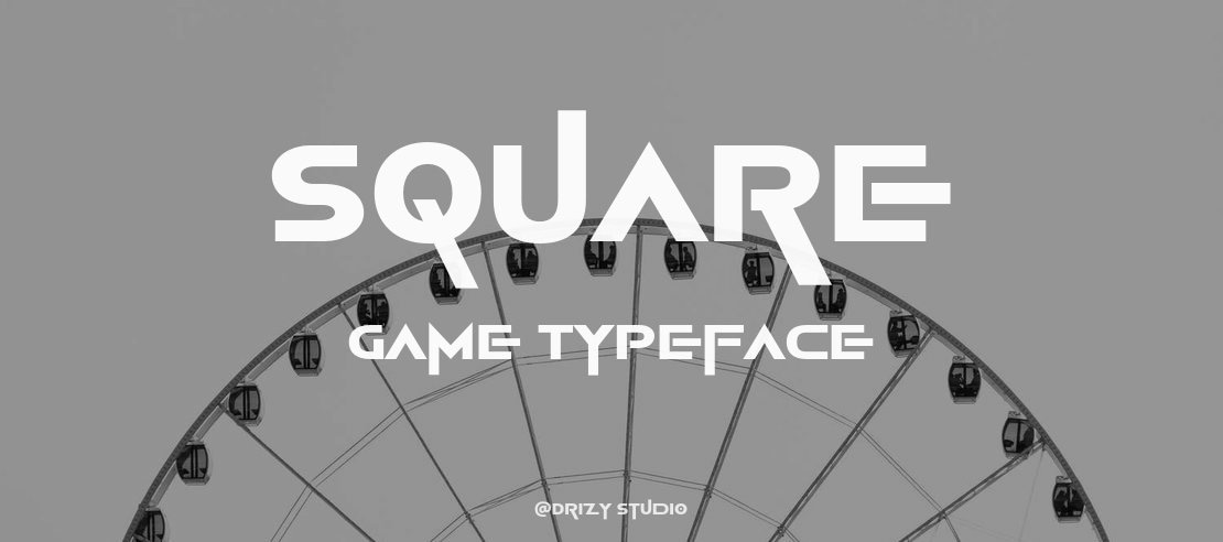 Square Game Font