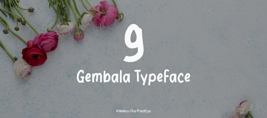 g Gembala Font