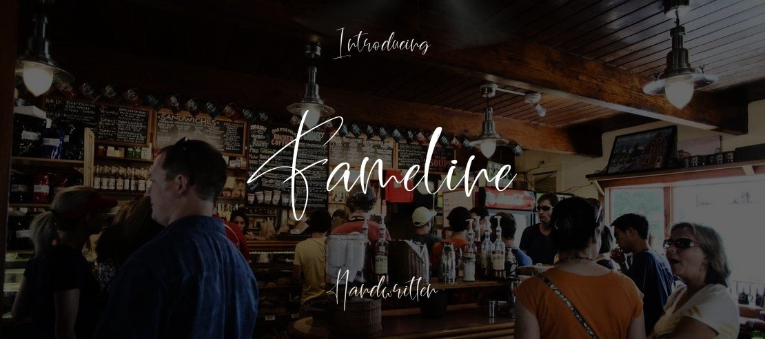 Fameline Font