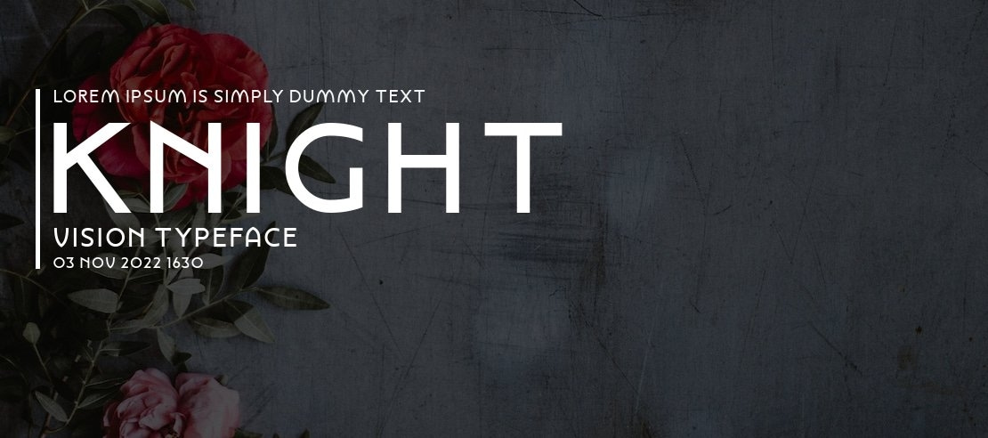 Knight Vision Font