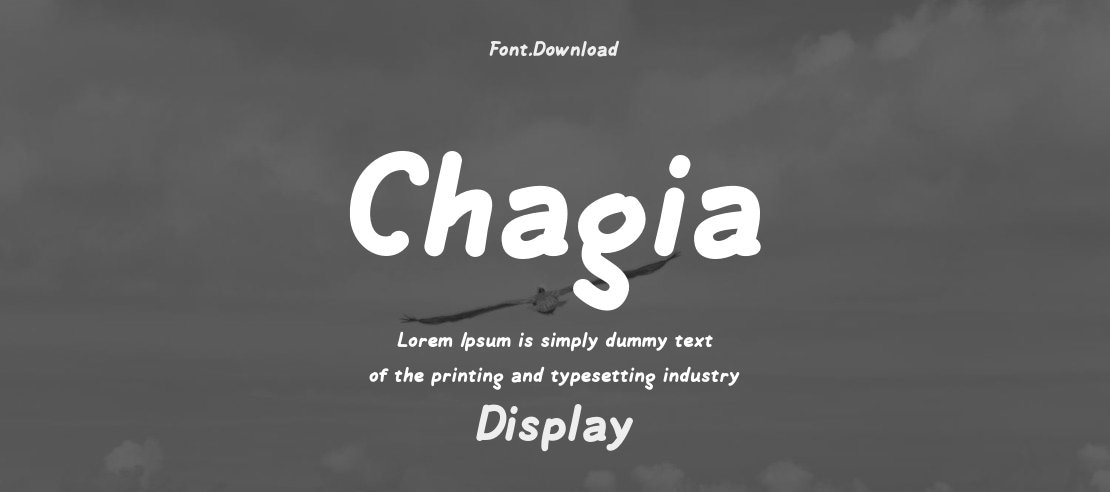 Chagia Font