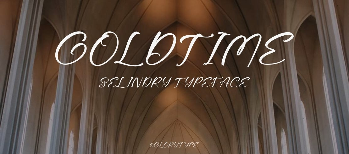 Goldtime Selindry Font