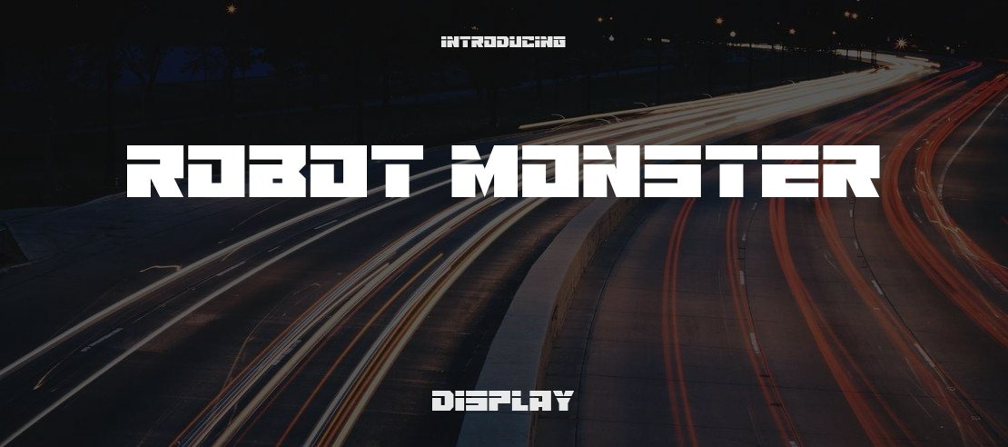 Robot Monster Font Family