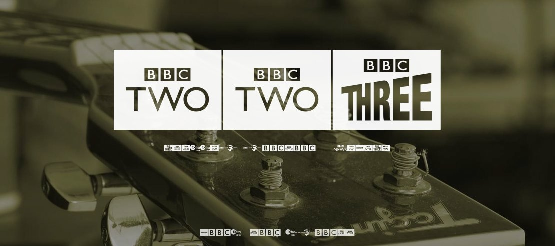 BBC TV Channel Logos Font