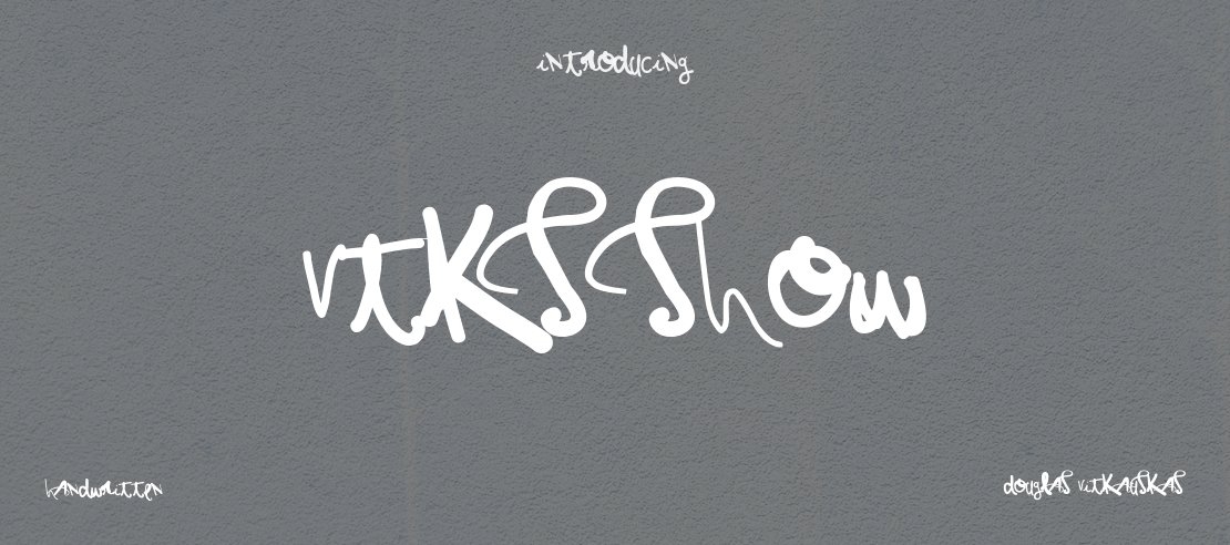 VTKS Show Font