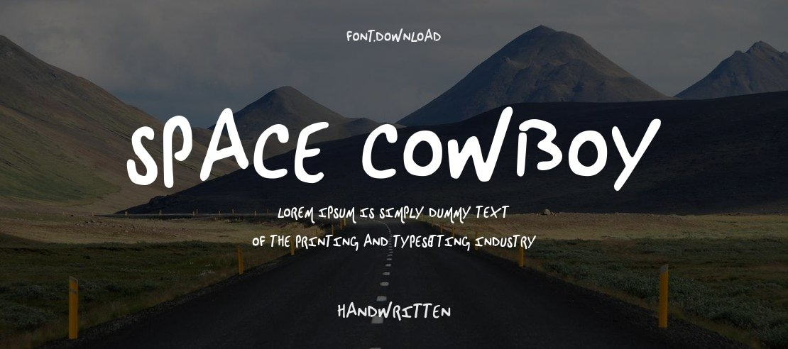 Space Cowboy Font