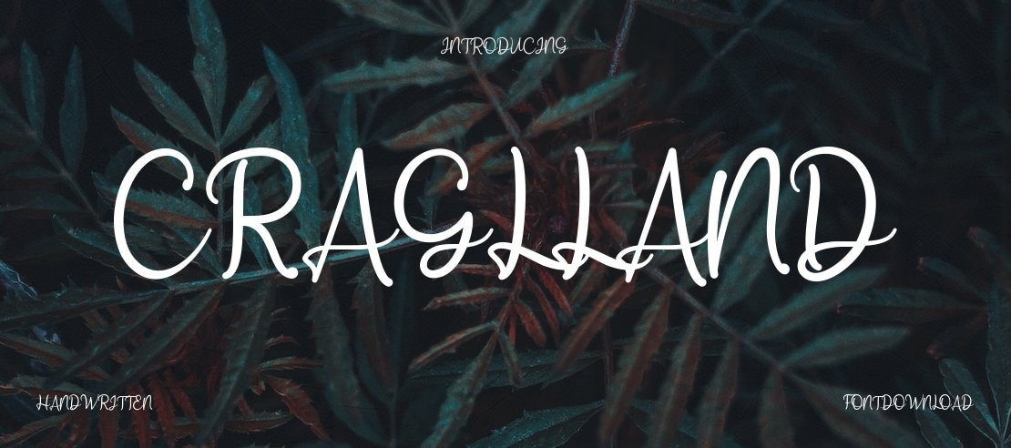 Craglland Font