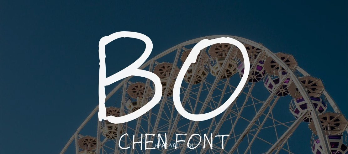 Bo Chen Font