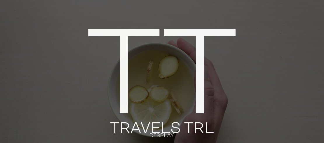 TT Travels Trl Font Family