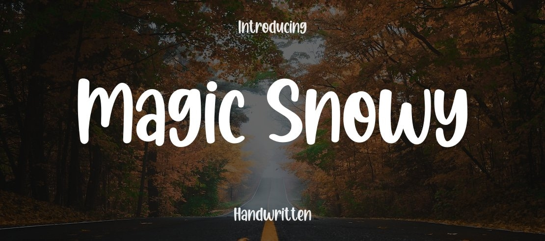 Magic Snowy Font