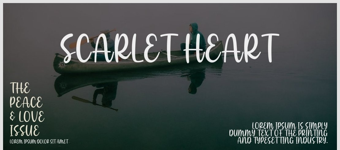 Scarlet Heart Font