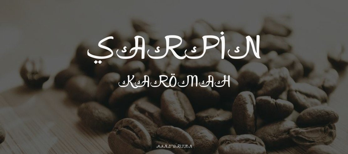 Sarpin Karomah Font