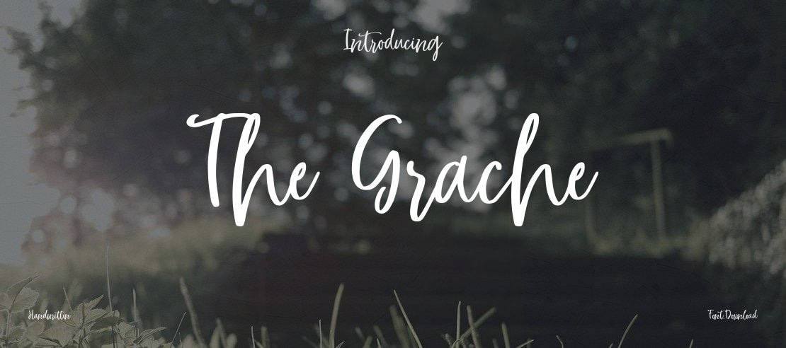 The Grache Font