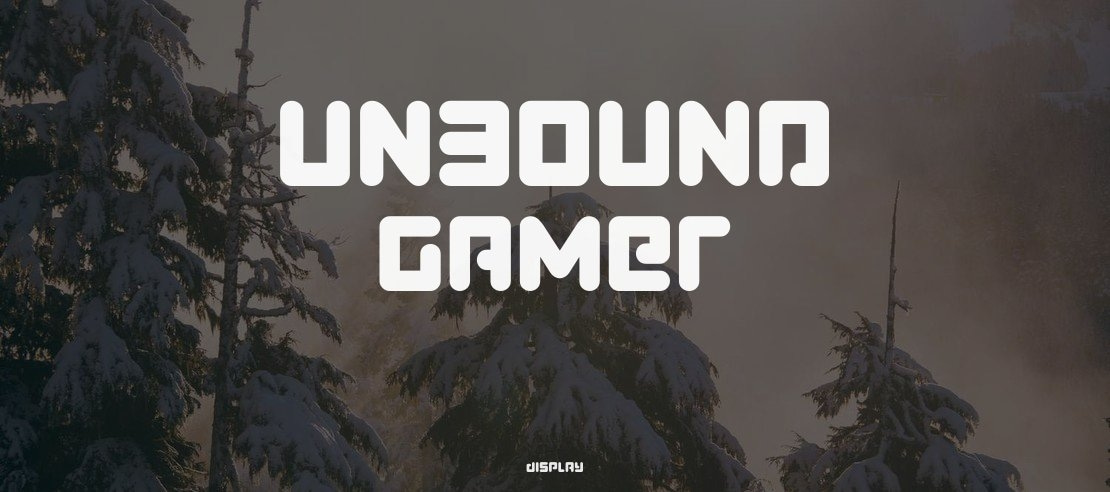 Unbound Gamer Font Family