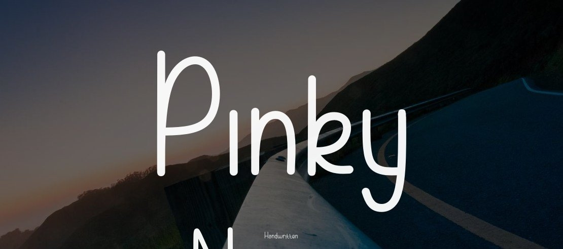 Pinky Notes Font