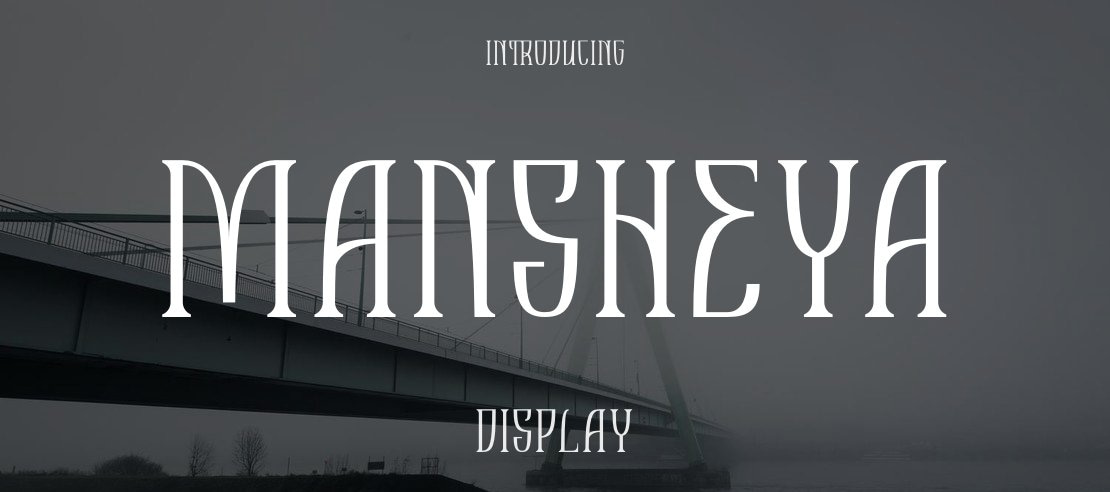 MANSHEYA Font