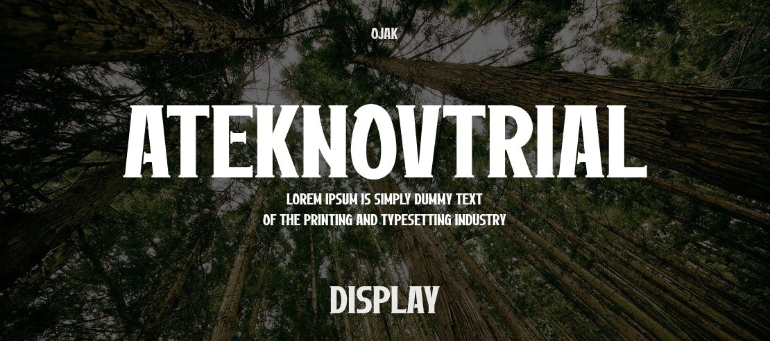 ATEKNOVtrial Font