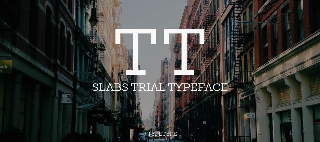 TT Slabs Trial Font Family
