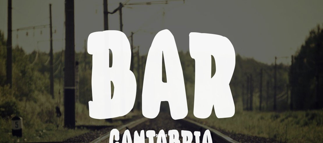 Bar Cantabria Font