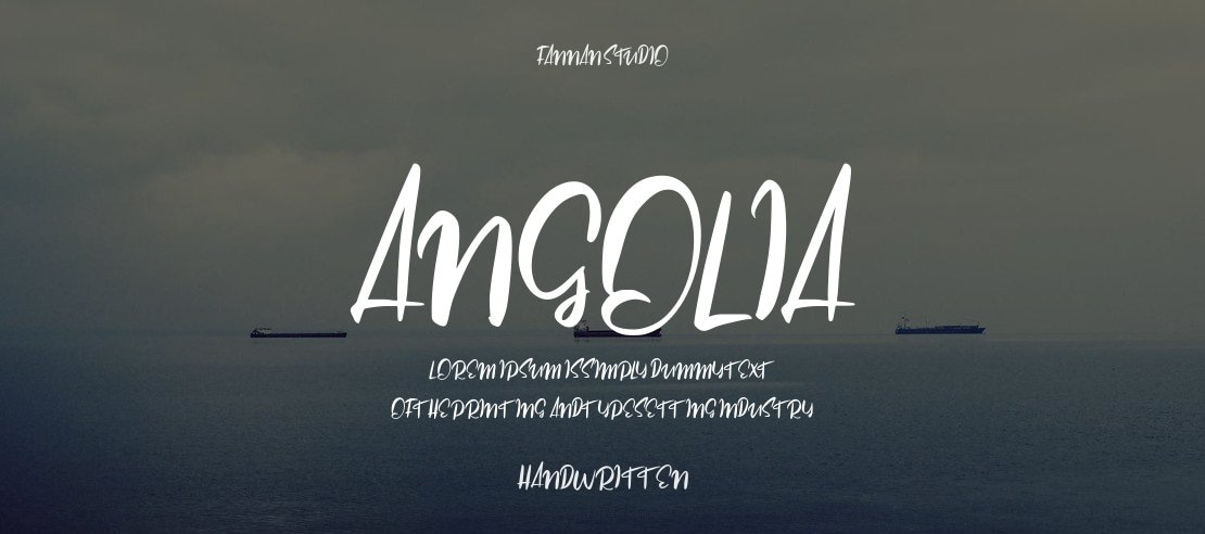 Angolia Font