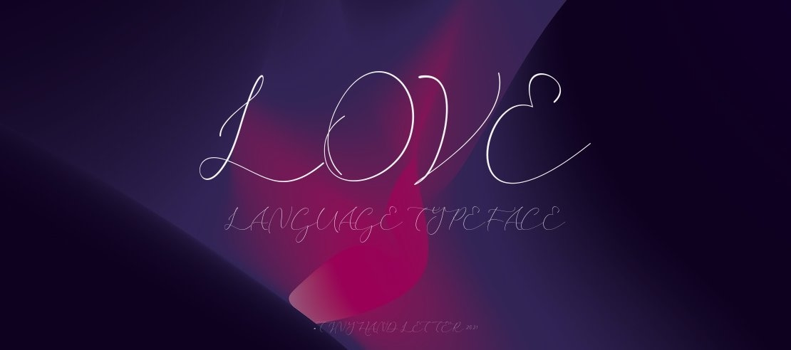 Love Language Font