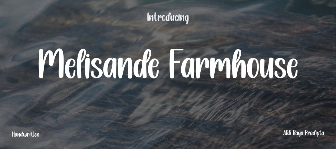 Melisande Farmhouse Font