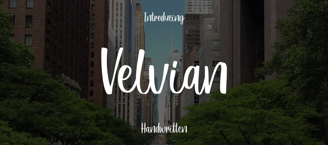 Velvian Font