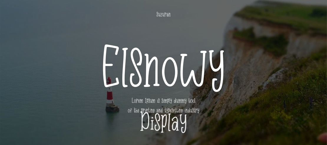 Elsnowy Font