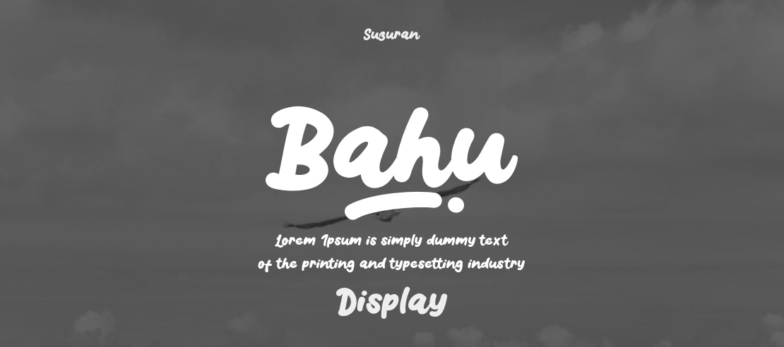 Bahu Font