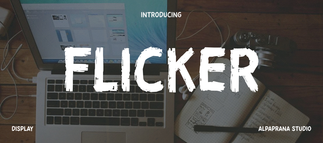 Flicker Font