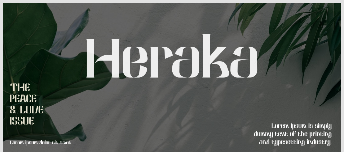 Heraka Font