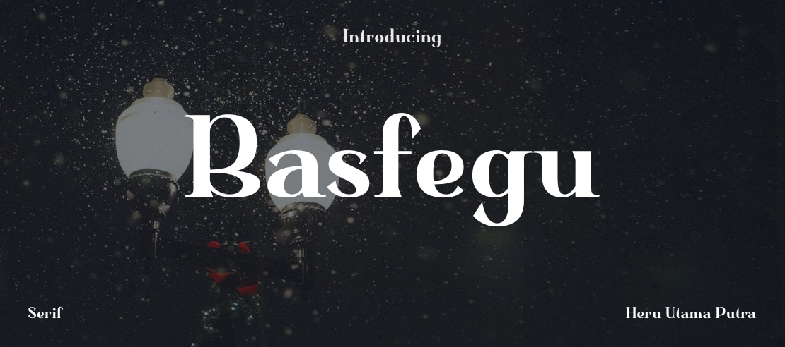 Basfegu Font