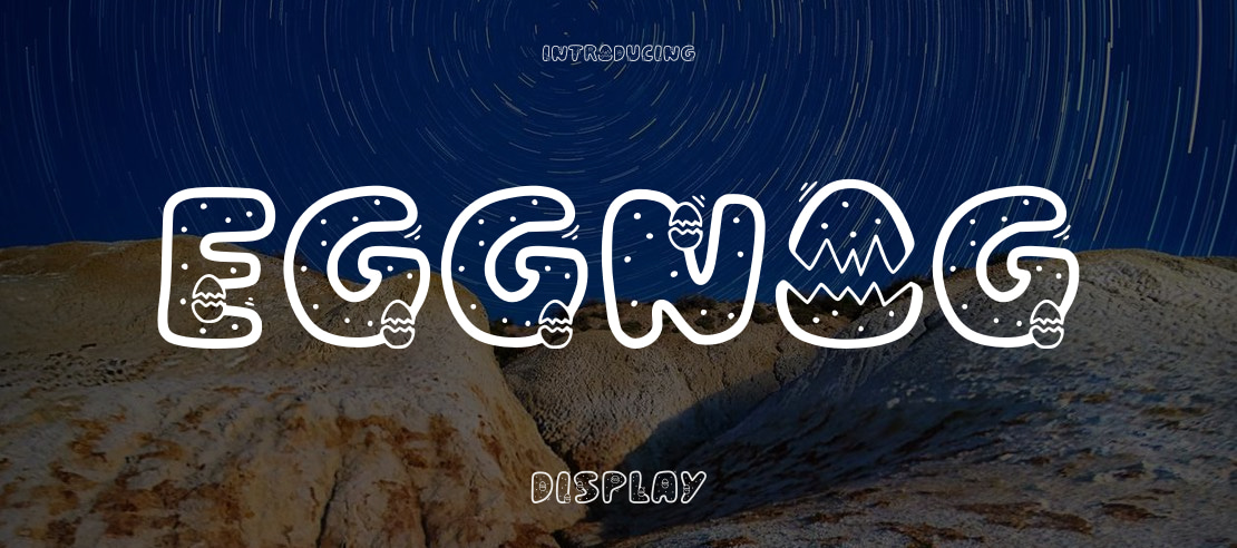 Eggnog Font