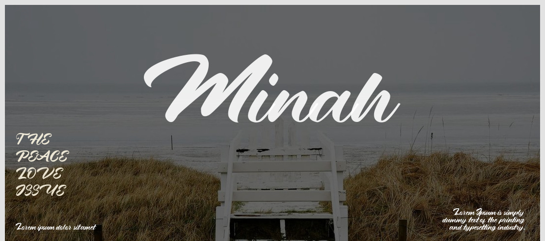 Minah Font