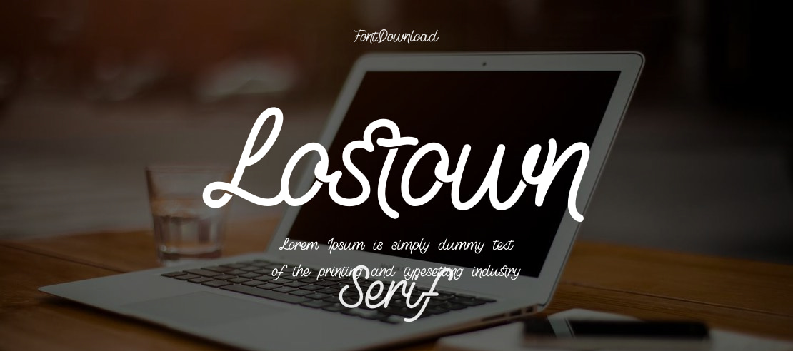 Lostown Font